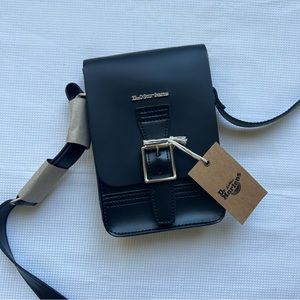 Dr. Martens Leather Vertical Crossbody Bag